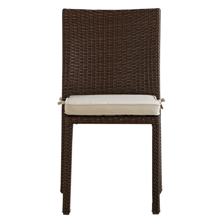Skylar 1-Piece Outdoor Rattan Wicker Patio Dining Chair