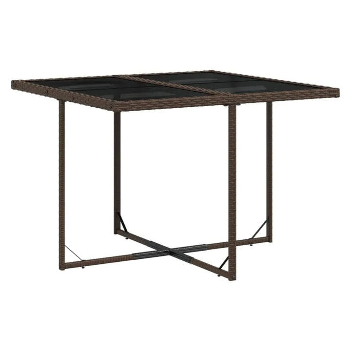 Marit Outdoor Rattan Wicker Dinning Set 9-Piece