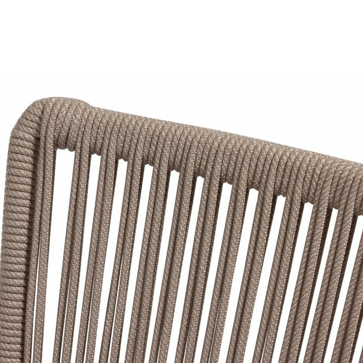 Liliana 3-Piece Outdoor Beige Rope Patio Set