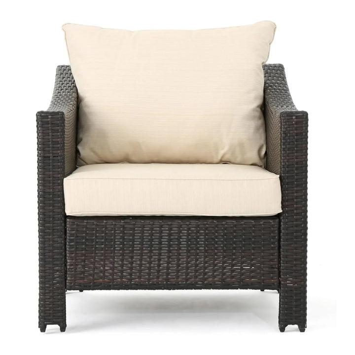 Ai Diya 1-Piece Outdoor Wicker Single Seater Sofa