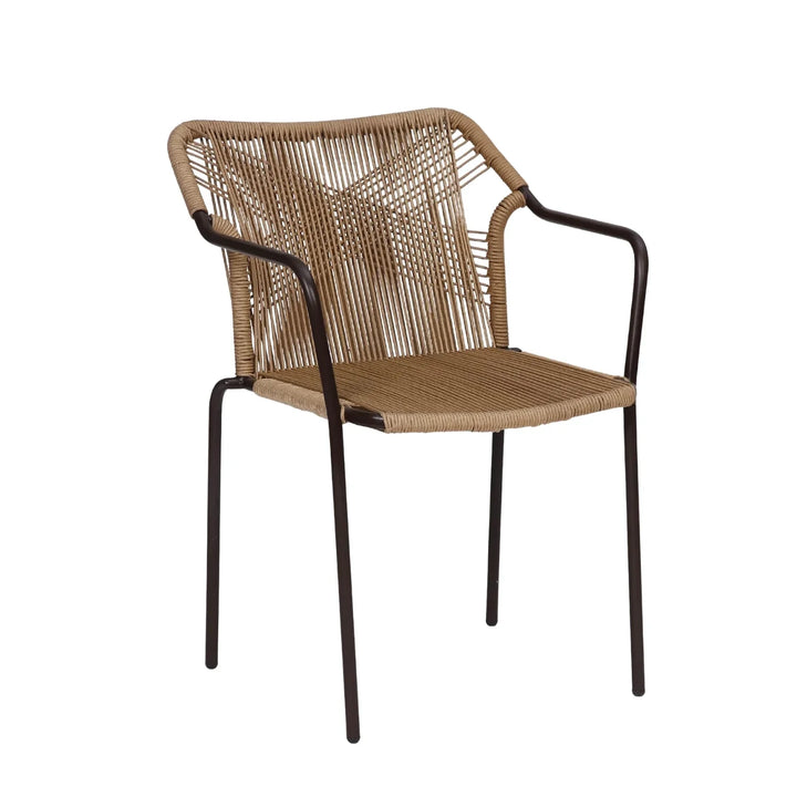 Rania 3-Piece Outdoor Beige Rope Patio Set