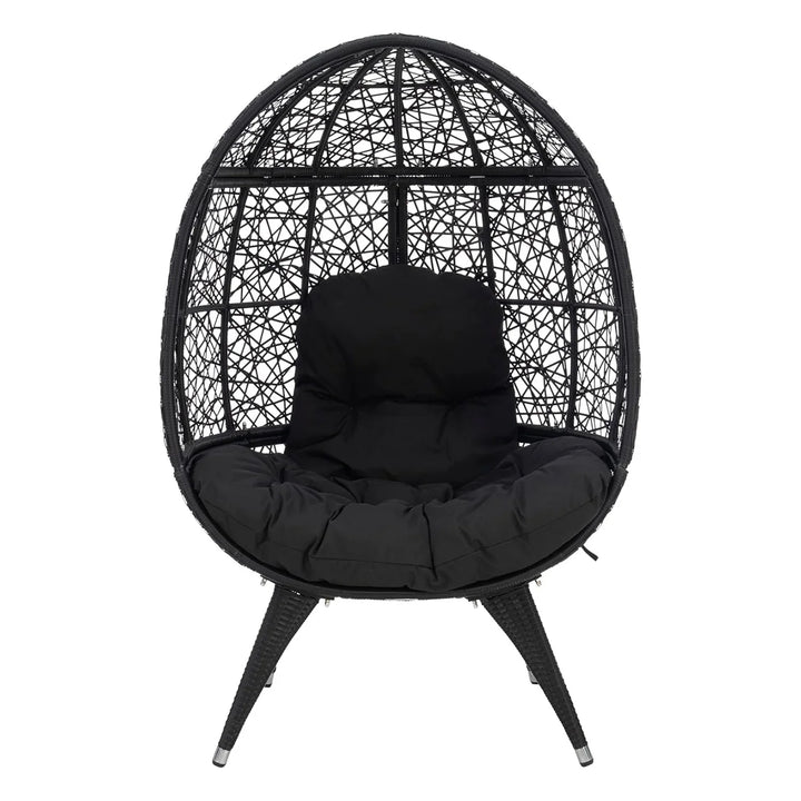 Wafaa Outdoor All-Weather Wicker Egg Chair