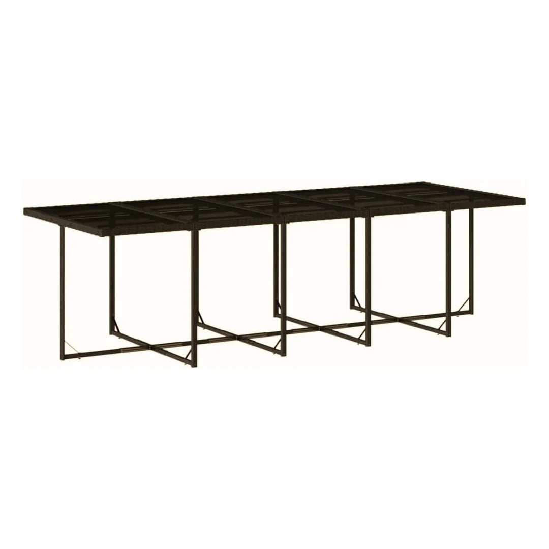 Brooklyn 11-Piece Outdoor Rattan Wicker Dinning Set