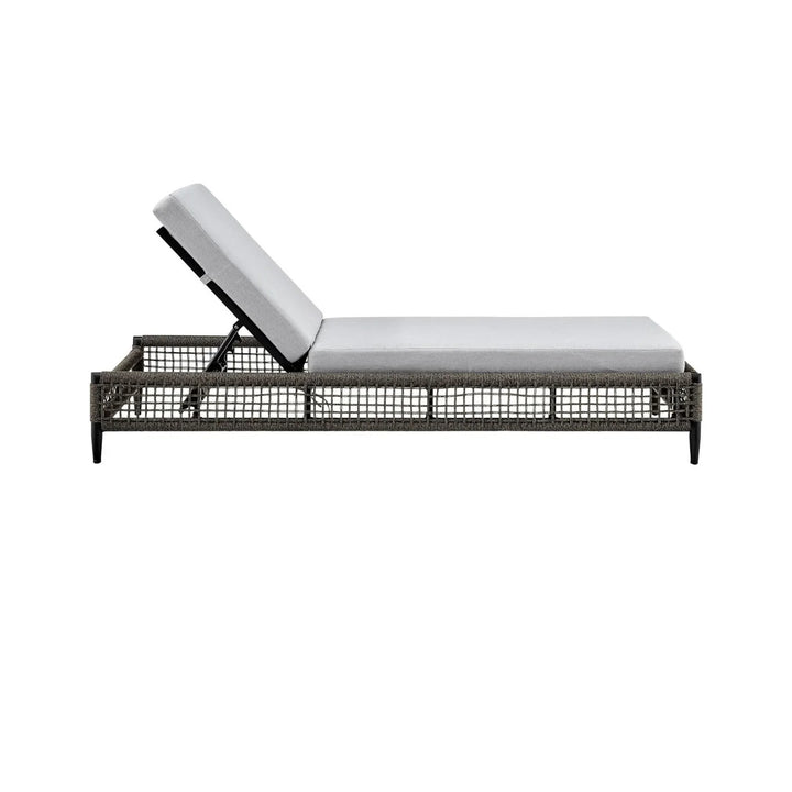 Najwa Outdoor All-Weather Rope Lounger with Cushions