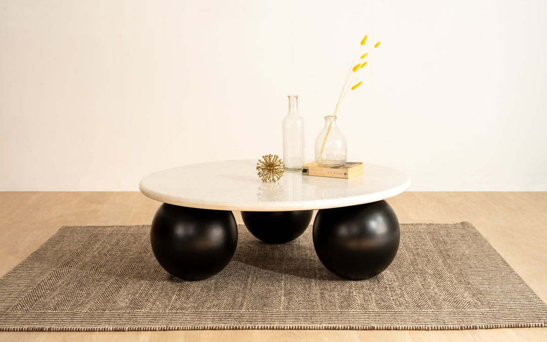 Adha Marble Coffee Table For Living Room