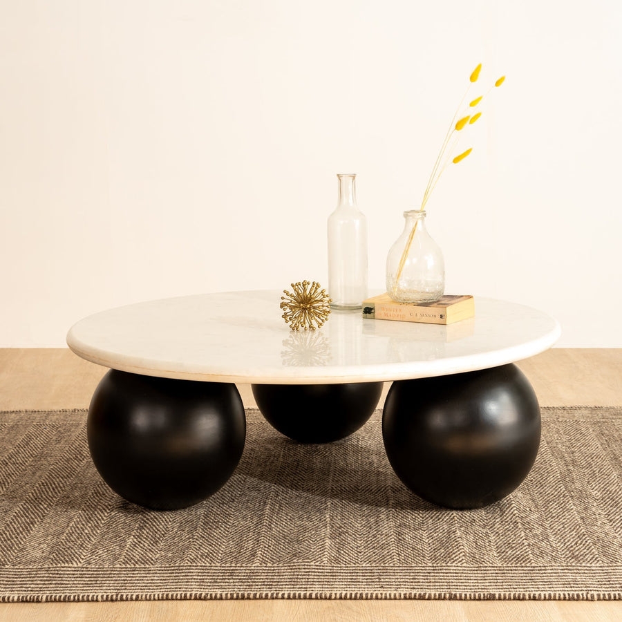 Adha Marble Coffee Table For Living Room