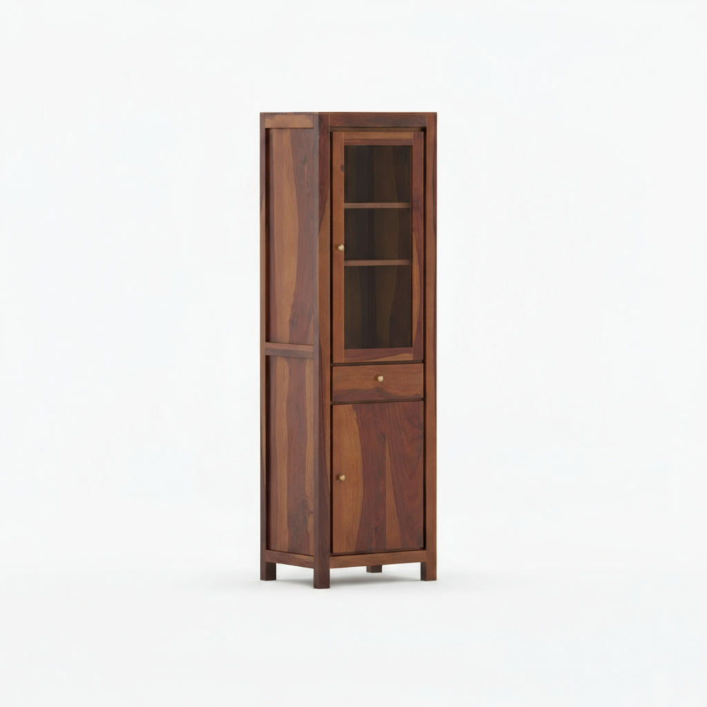 Anabel Sheesham wood crockery unit