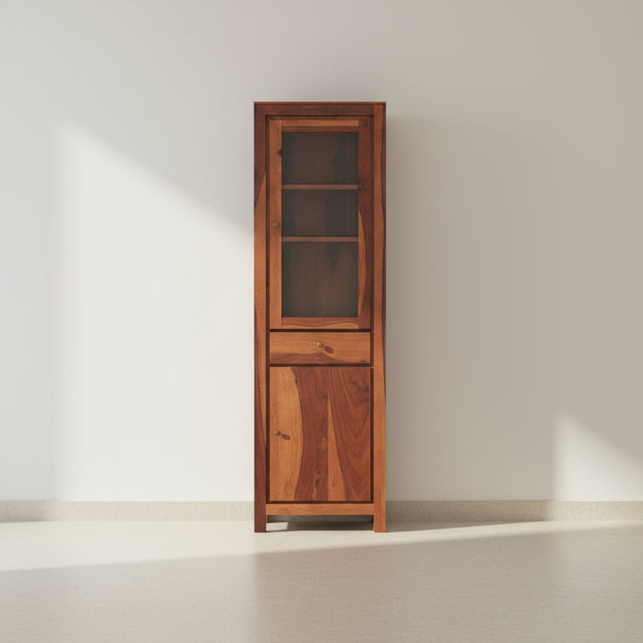 Anabel Sheesham wood crockery unit