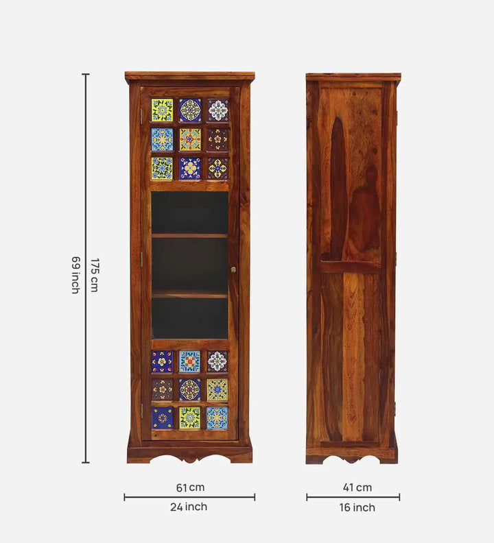 Alba Sheesham Solid Wood Bookcase
