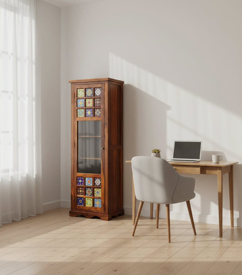 Alba Sheesham Solid Wood Bookcase