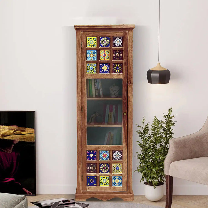 Alba Sheesham Solid Wood Bookcase