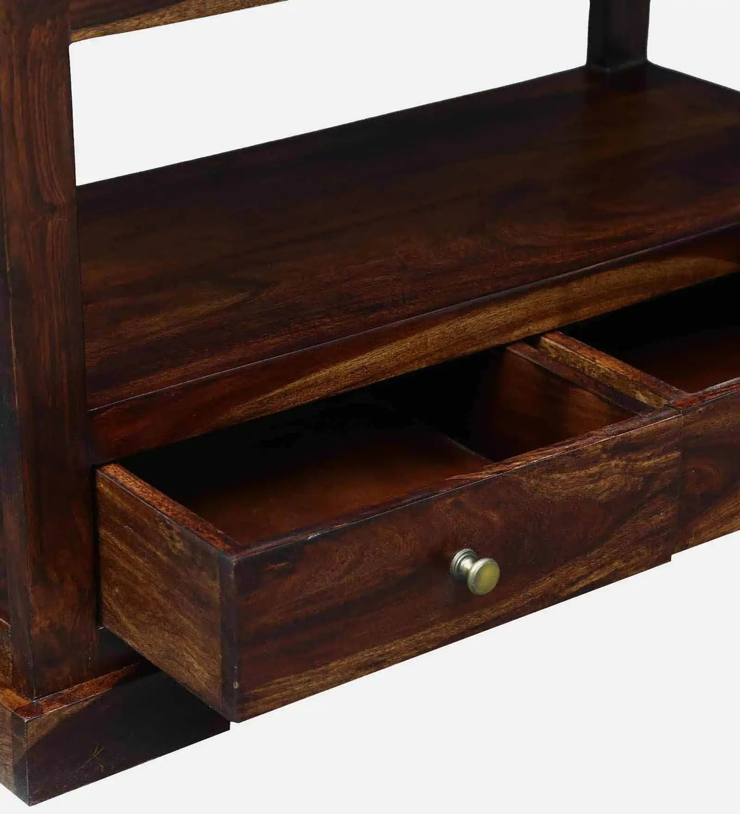 Alma Solid Sheesham Wood Book Shelf