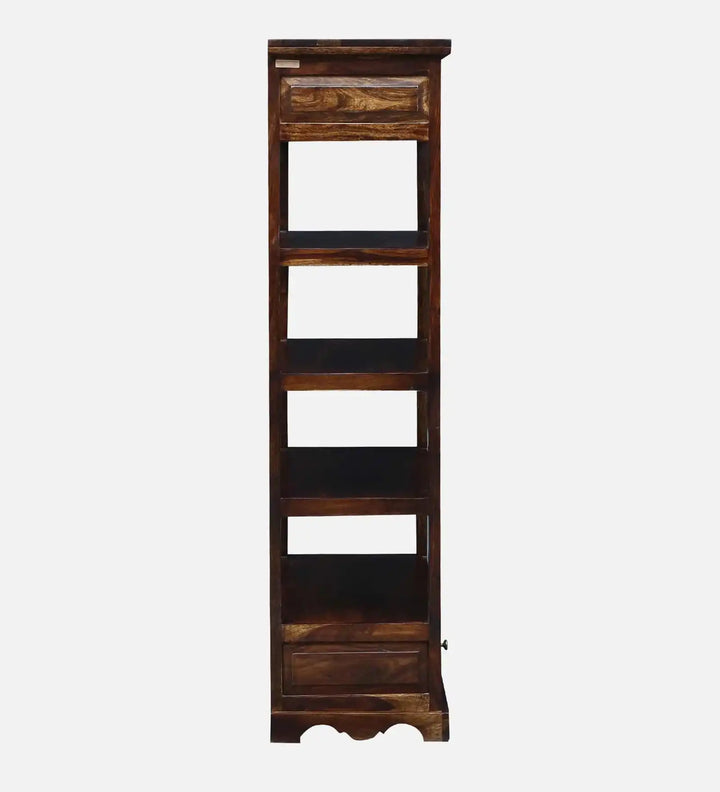 Alma Solid Sheesham Wood Book Shelf