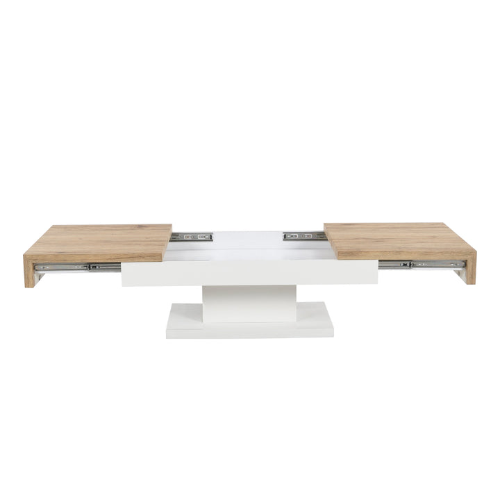 Blythe Two Block Sliding Storage Coffee Table Coffee Tables & Nesting Tables