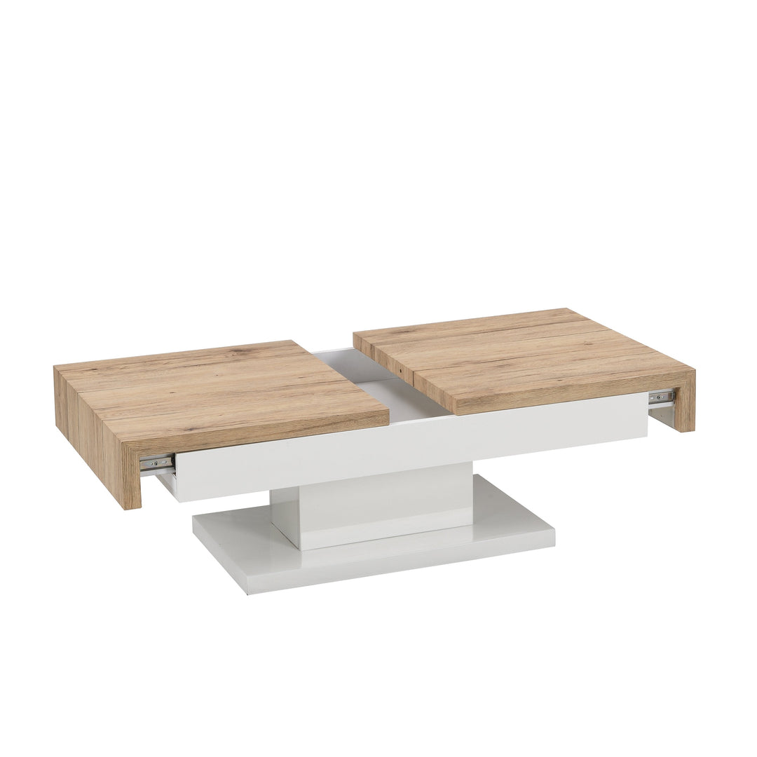 Blythe Two Block Sliding Storage Coffee Table Coffee Tables & Nesting Tables