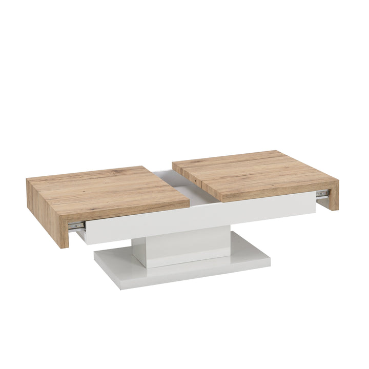 Blythe Two Block Sliding Storage Coffee Table Coffee Tables & Nesting Tables
