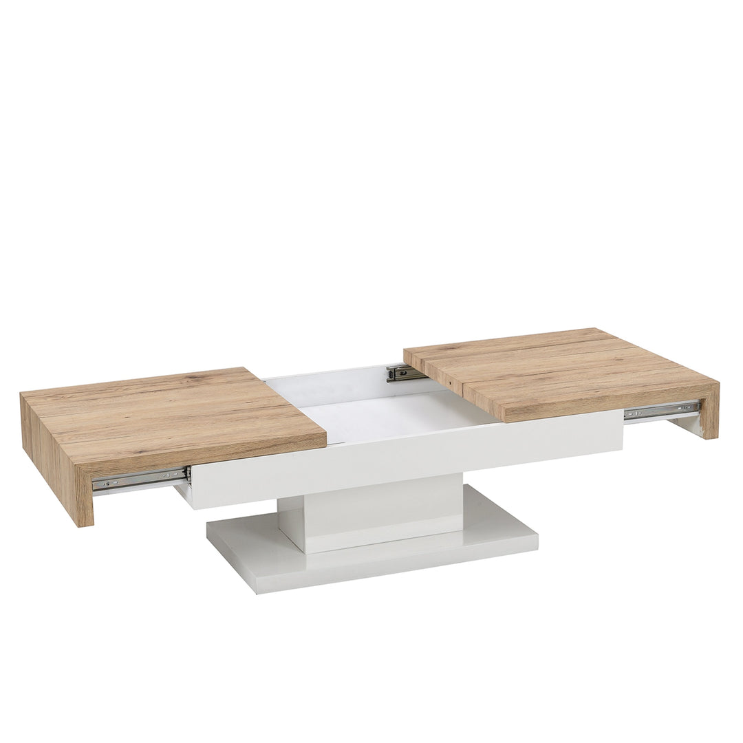 Blythe Two Block Sliding Storage Coffee Table Coffee Tables & Nesting Tables