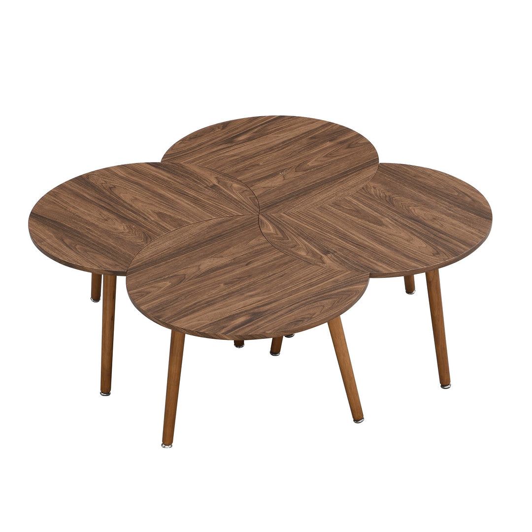 Monza 4-in-1 Walnut Effect Coffee Table Coffee Tables & Nesting Tables