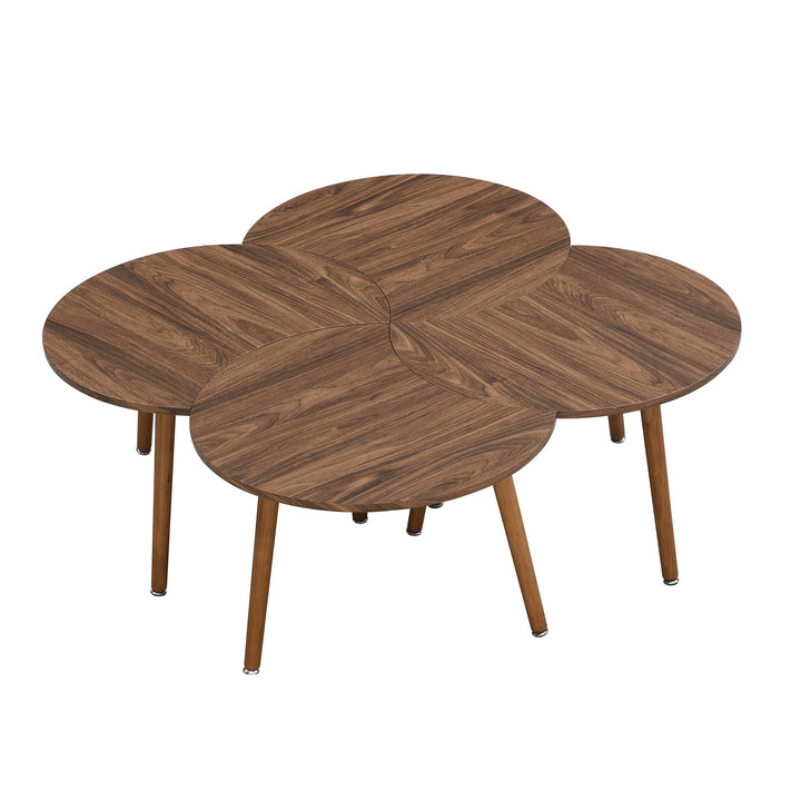 Monza 4-in-1 Walnut Effect Coffee Table Coffee Tables & Nesting Tables