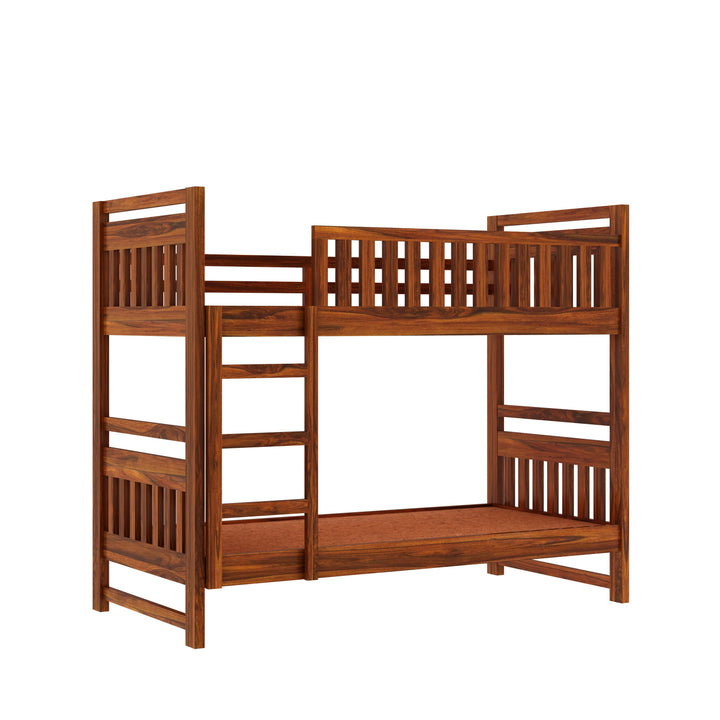 Victoria Solid Sheesham Wood Bunk Bed Without Storage