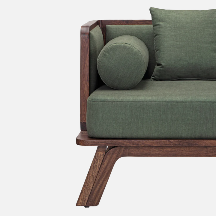 Leonor Sheesham Wood Living Room Bench