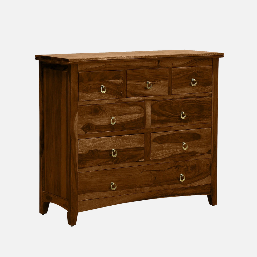 Marta sheesham wood chest of drawers
