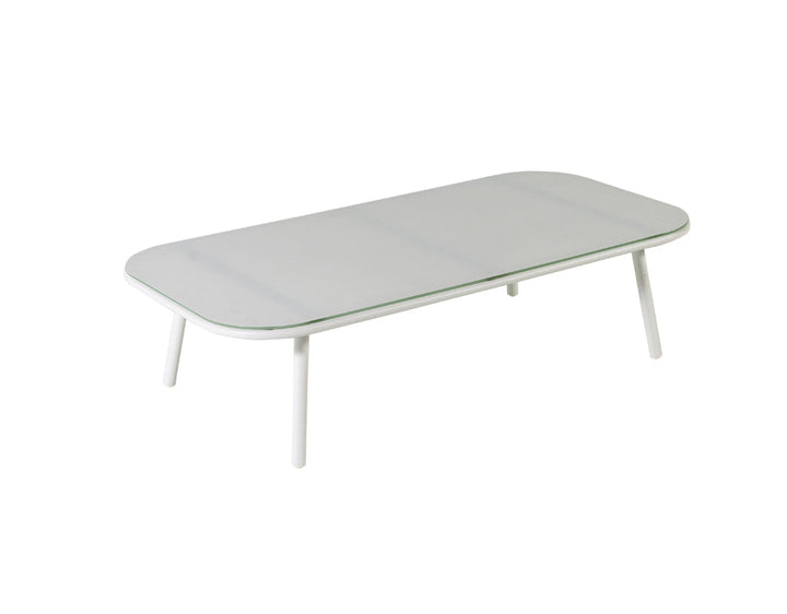 Etta Outdoor Sofa Set 2 Seater , 2 Single seater and 1 Center Table (White +Grey) Braided & Rope