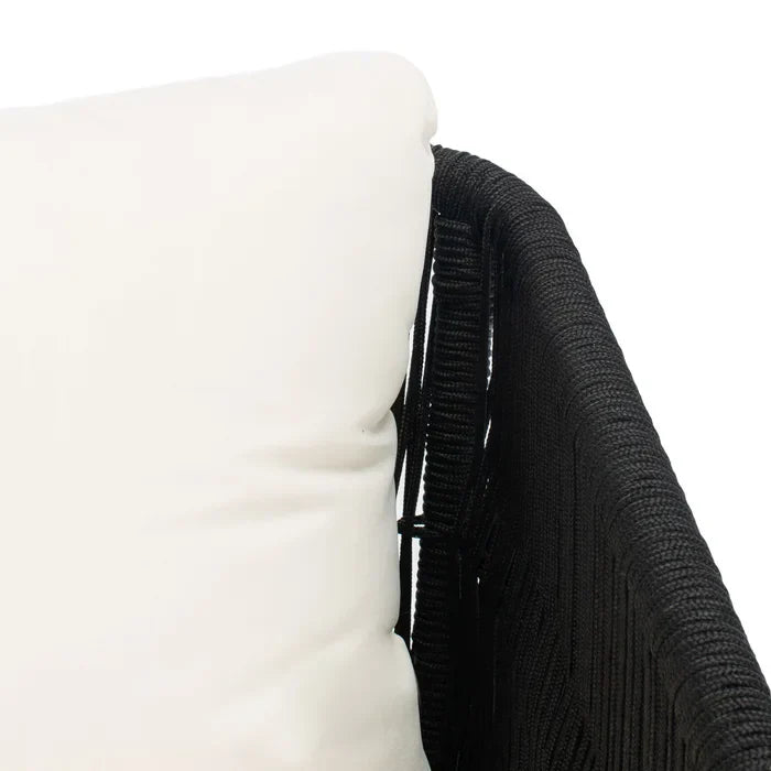 Deifilia Outdoor Sofa Set 2 Seater, 2 Single seater And 1 Table Set Braided & Rope