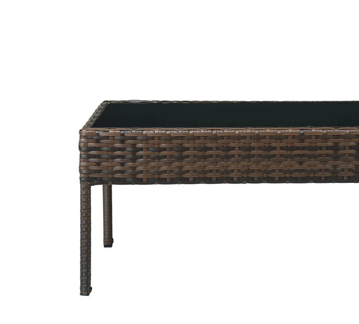 Clone Outdoor Sofa Set 2 Seater , 2 Single seater and 1 Center Table Set (Brown)