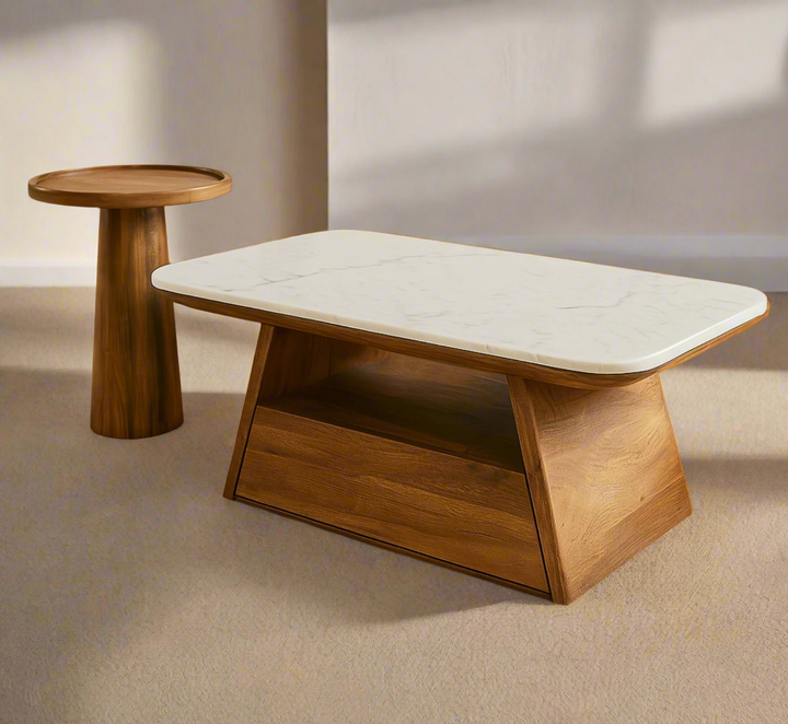 Charvi Spectra Wooden Nesting Centre Tables