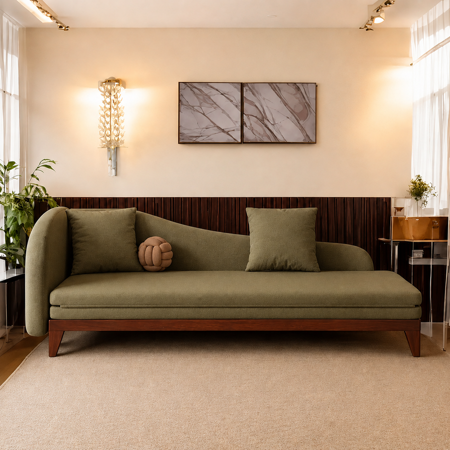 Marten Lounge Chaise Sofa Come Bed