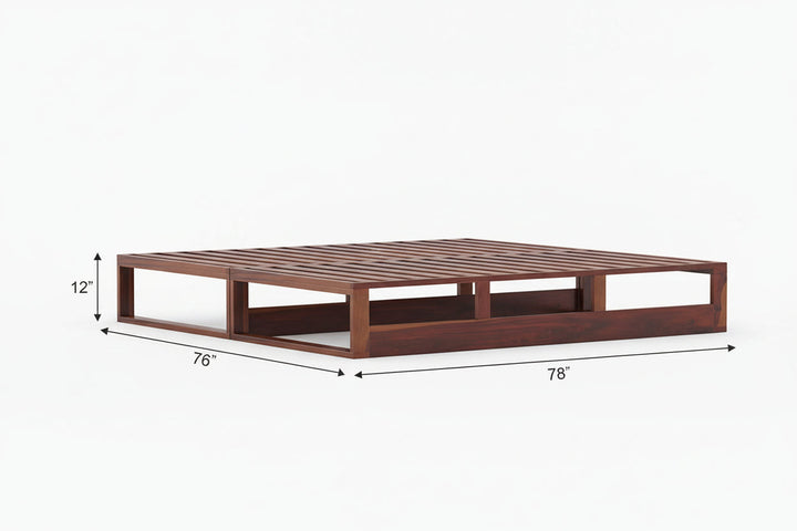 Chauanh Sheesham Wood Sofa Cum Bed King size