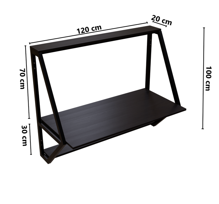 Badonia Wall Mounted Desk | Computer Table | Study Table for Home