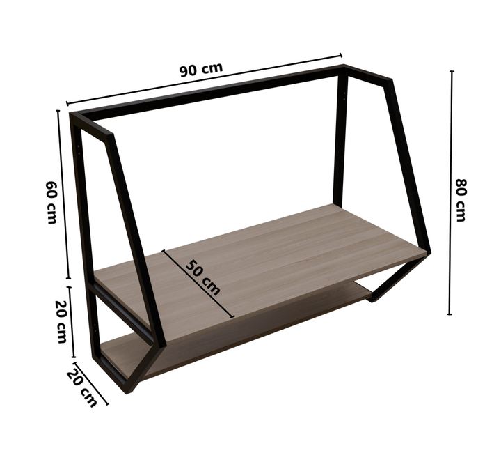 Berlin Wall Mounted Desk | Computer Table | Study Table for Home
