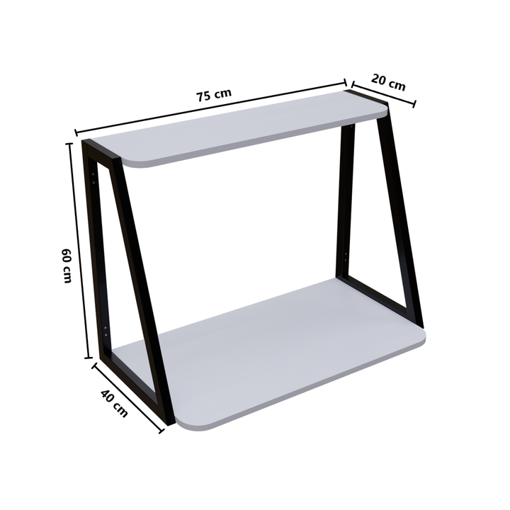 Lucida Wall Mounted Desk | Computer Table | Study Table for Home