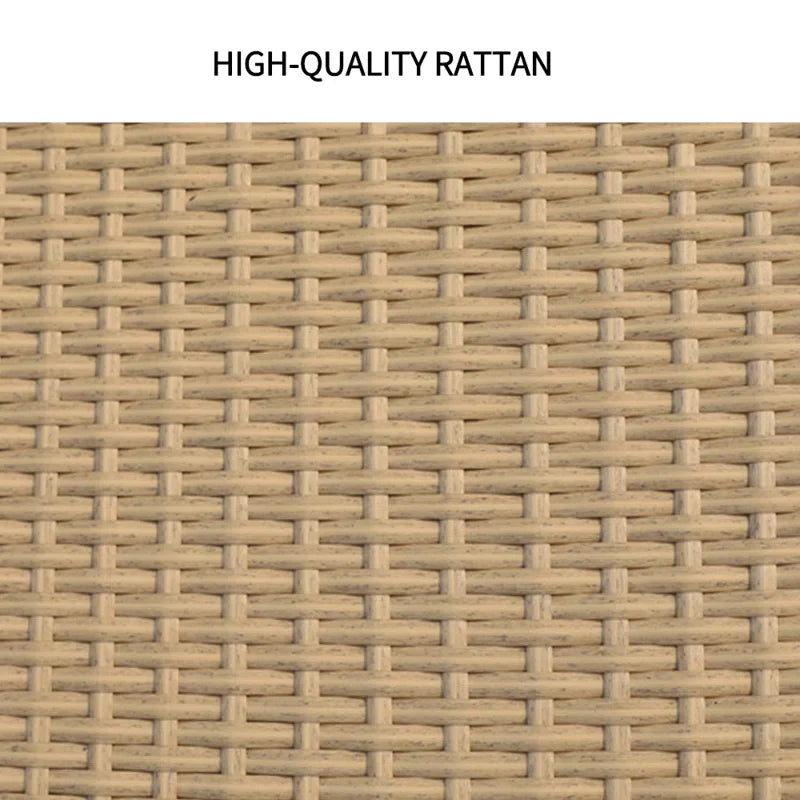 Tonio Outdoor Swimming Poolside Lounger (Beige)