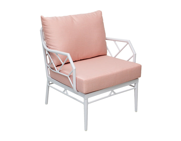 Ettore Outdoor Sofa Set  3 Seater, 2 Single Seater,and 1 Center Table (White)