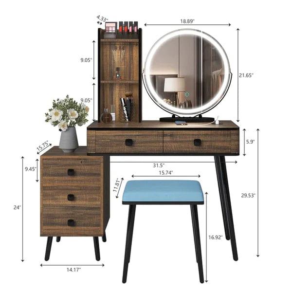 Mahira Dressing Table | Makeup Vanity