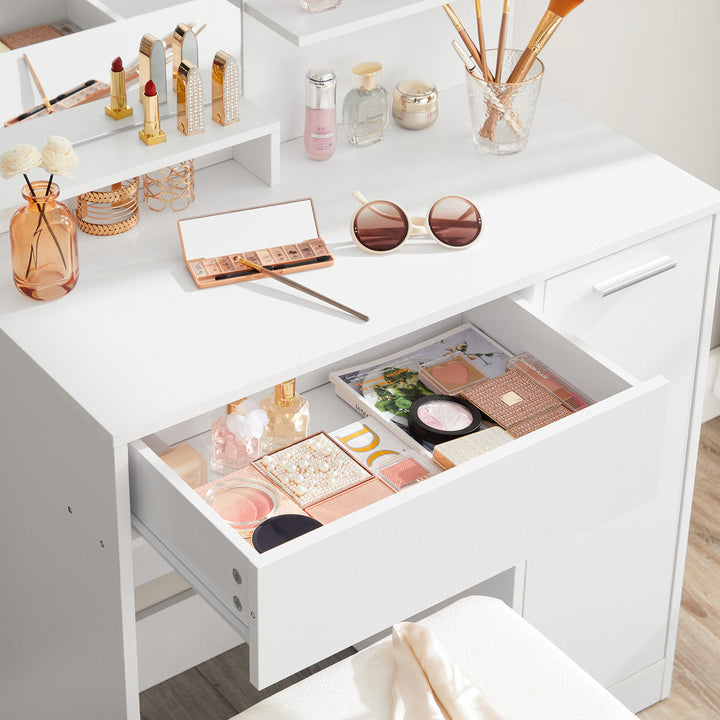 OmkarWood ElegantAura Premium Engineered Wood Dressing Unit