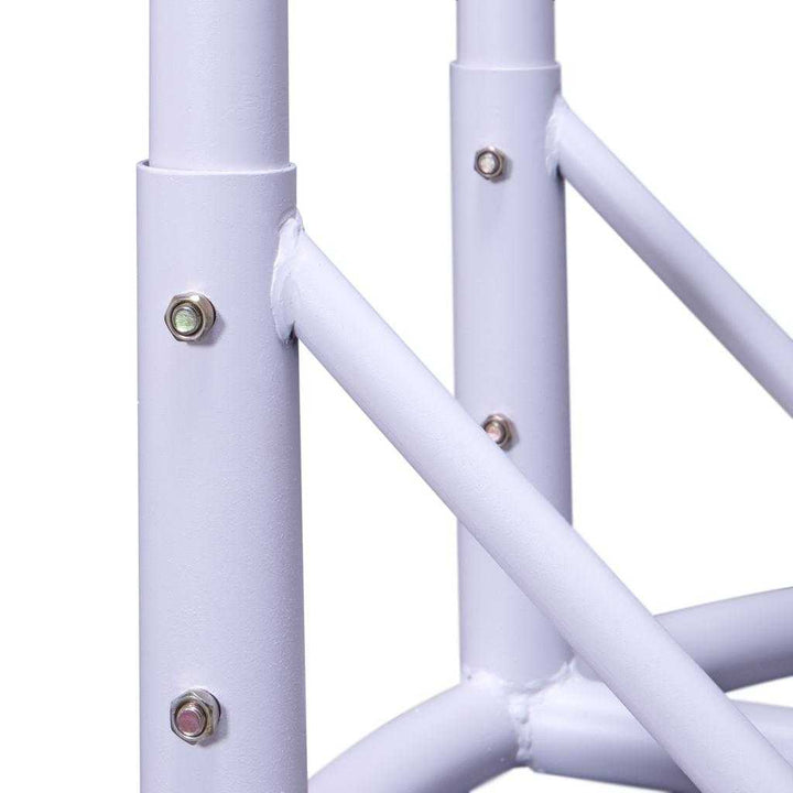 Strinati Double Seater Hanging Swing With Stand For Balcony , Garden Swing (White)