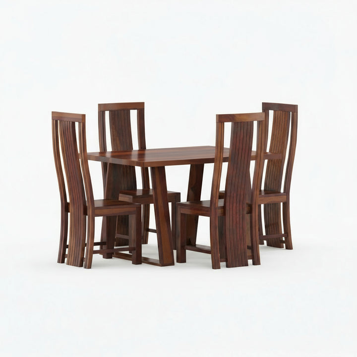 Elena Sheesham Wood dining table set