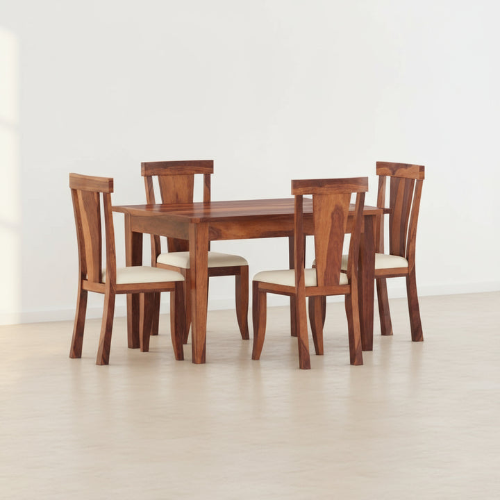 Elvira Sheesham Wood dining table set