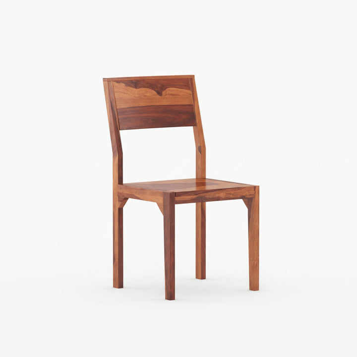 Emilia Sheesham Wood round dining table set