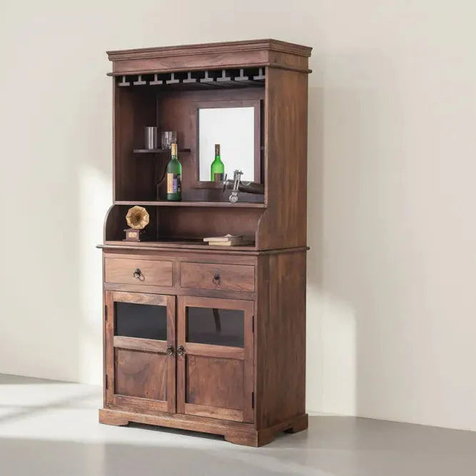 Eva Modern Wooden Bar Cabinet Bar Cabinet