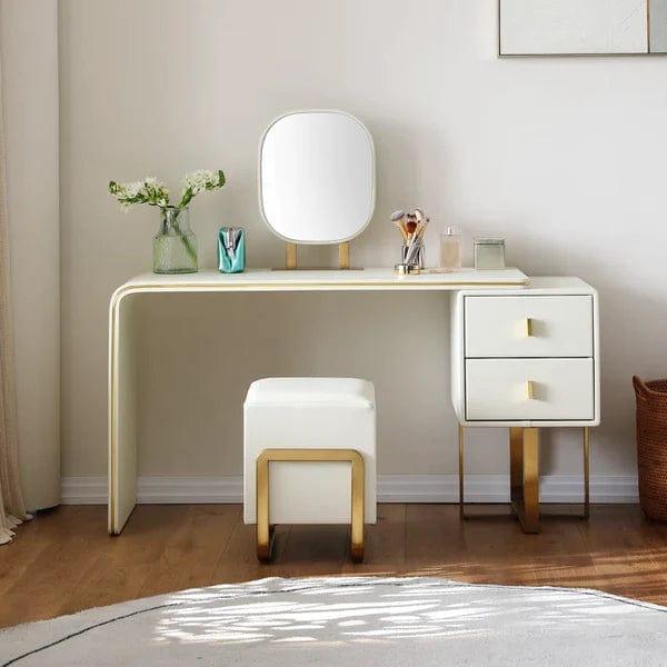 Trina Dressing Table | Vanity Makeup White