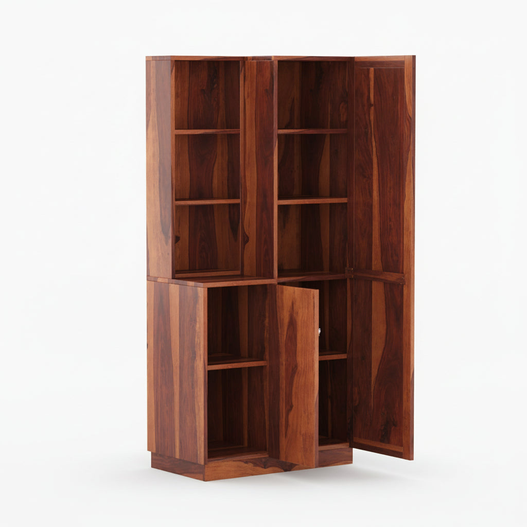 Francisca Sheesham Wood dressing table with storage