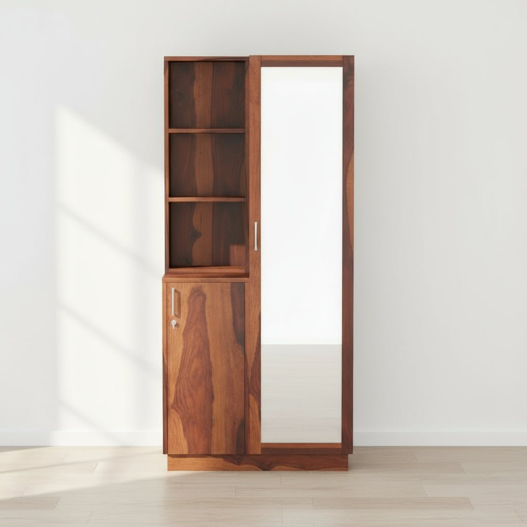 Francisca Sheesham Wood dressing table with storage