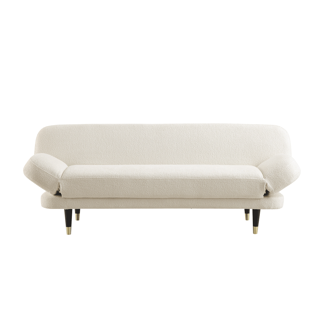 Lohita 2-Seater Sofa Bed, Beige Boucle
