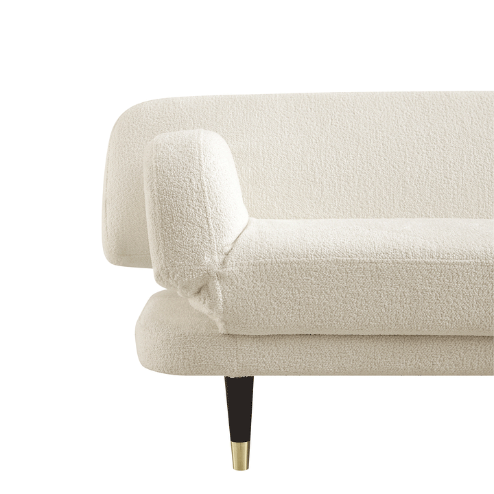 Lohita 2-Seater Sofa Bed, Beige Boucle
