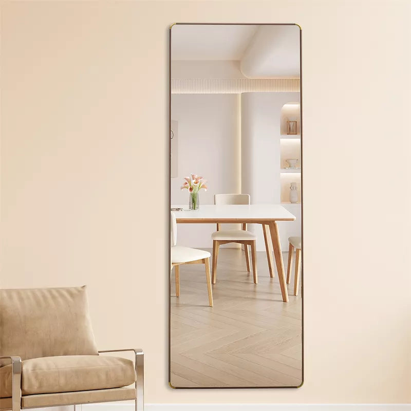 Liza Stainless Steel Frame Full Length Mirror